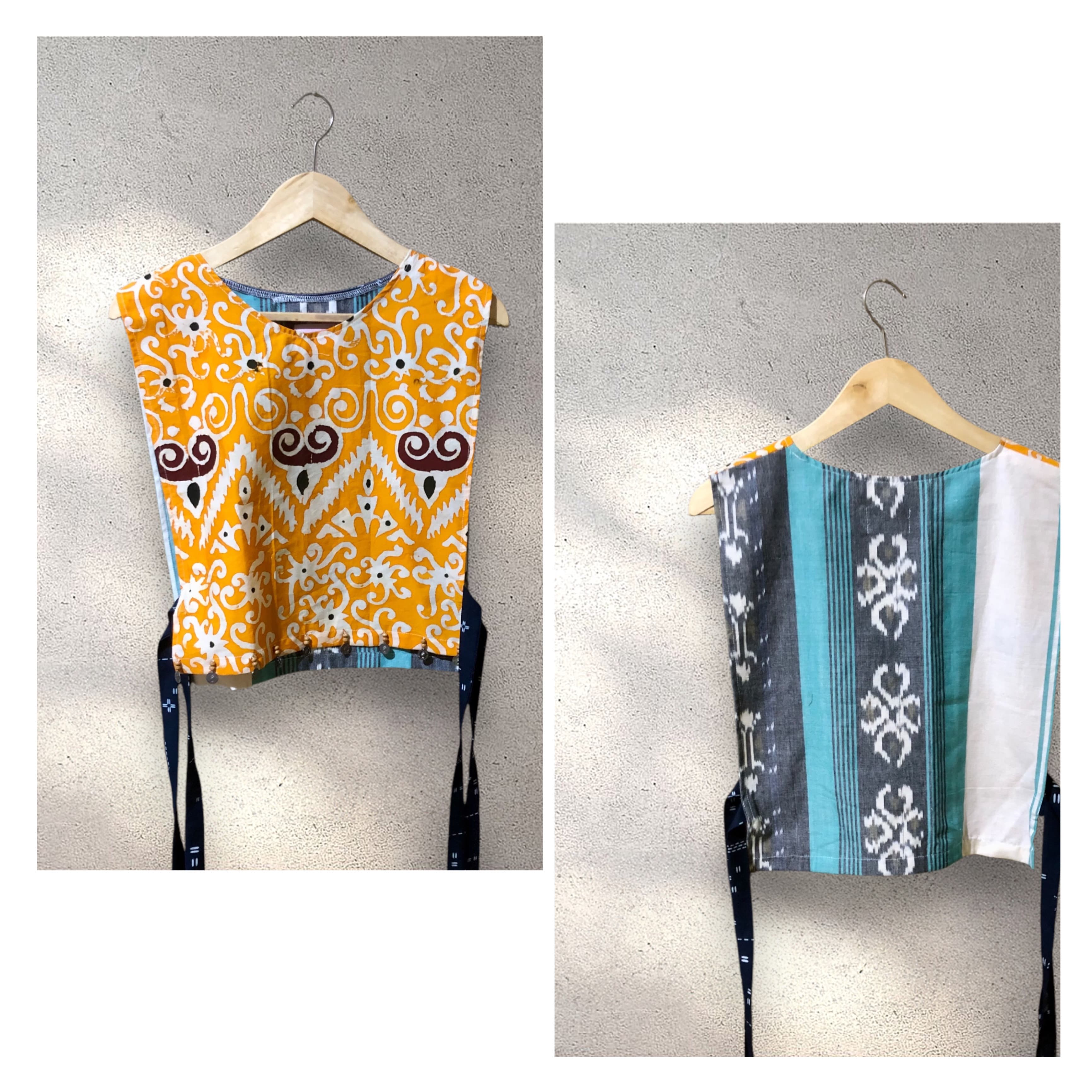 Borneo Patchwork Batik Vest