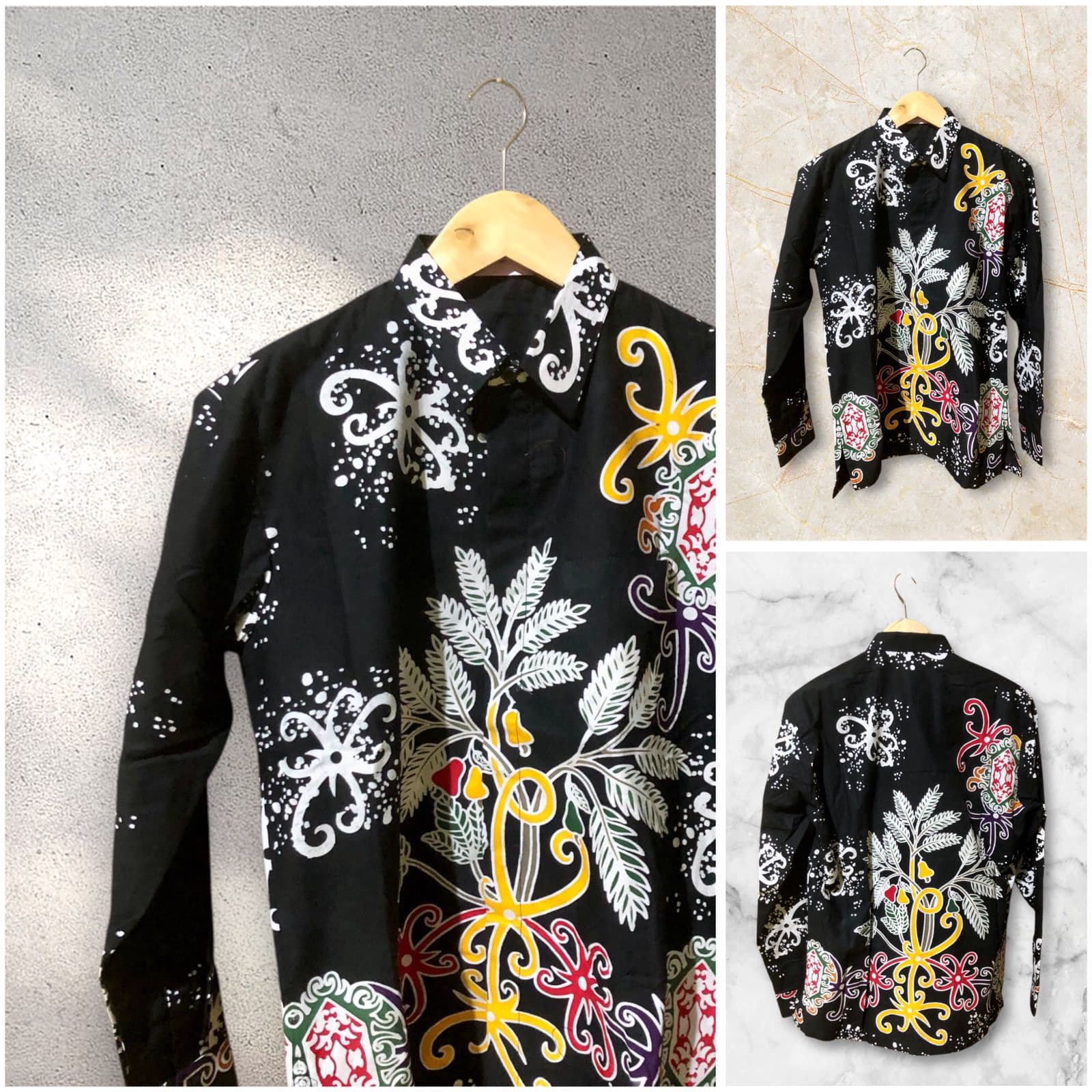 Long Sleeve Batik Shirt