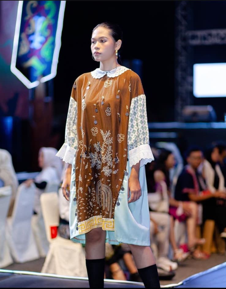 Borneo Batik Dress