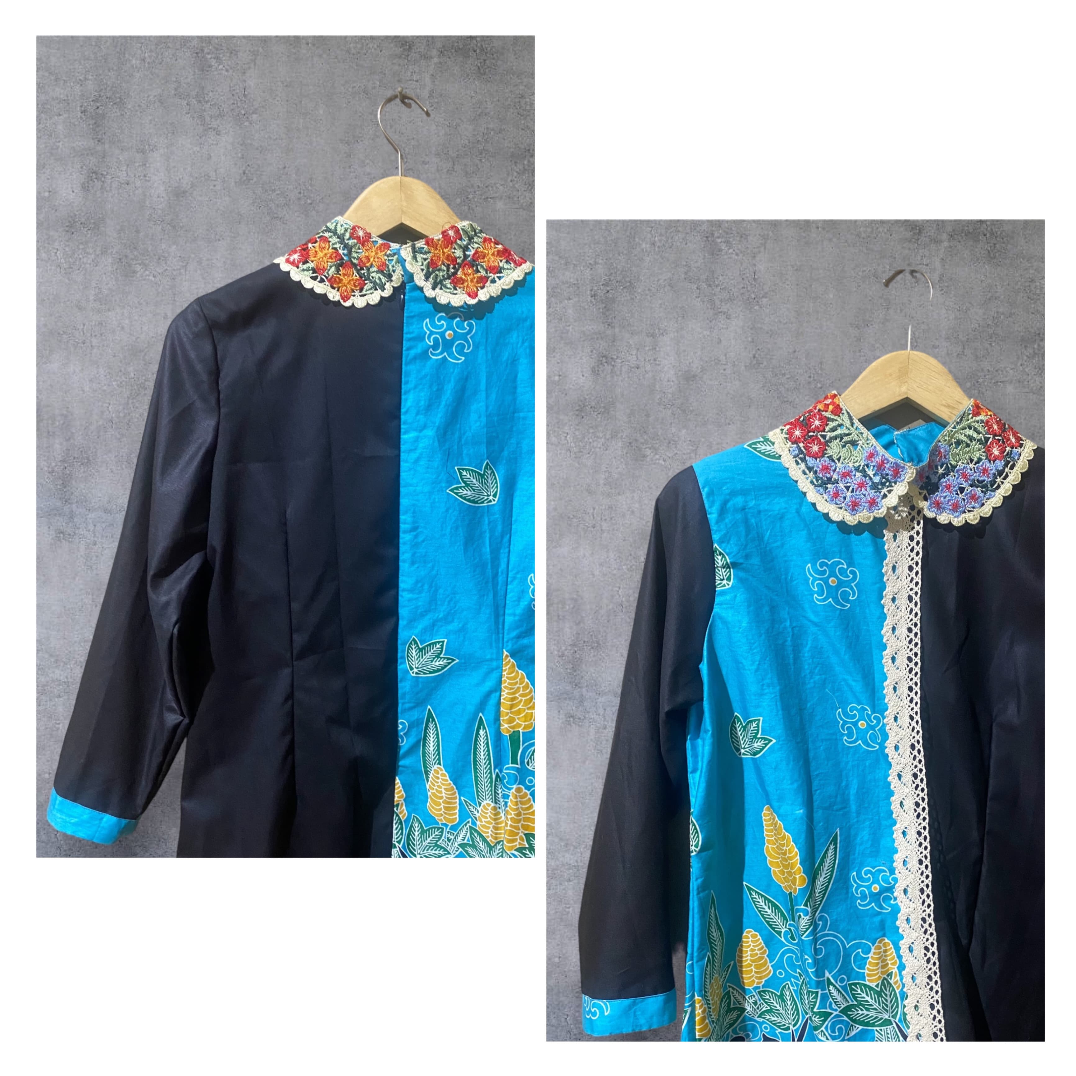 Borneo Patchwork Batik Shirt