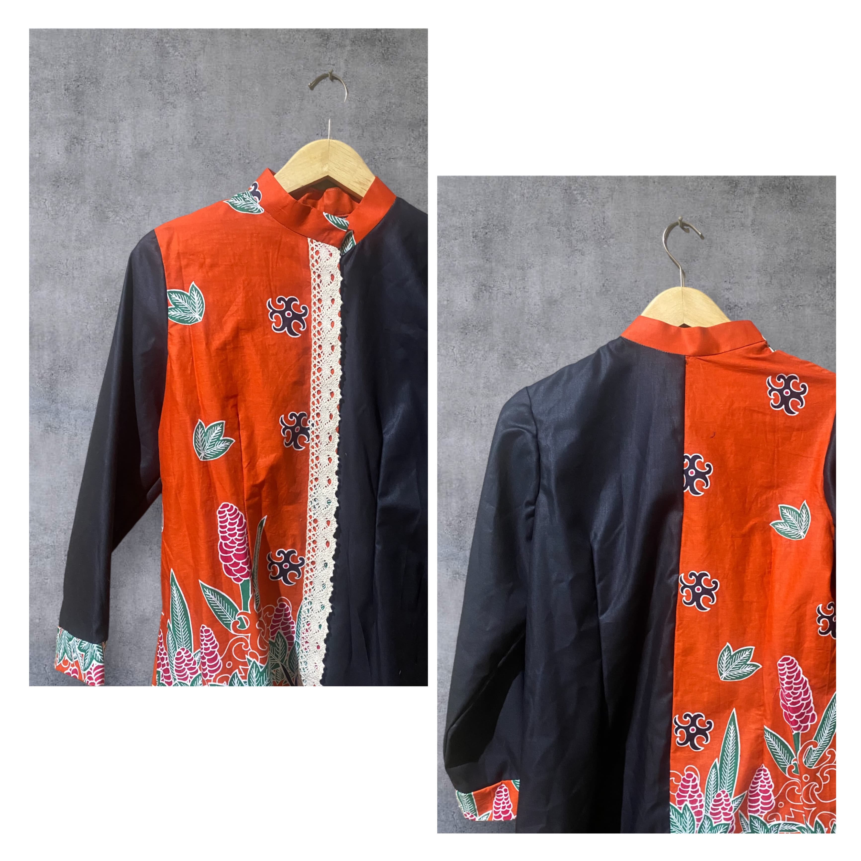 Borneo Patchwork Batik Shirt